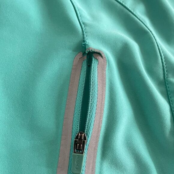 Athleta Women’s Turquoise Blue Softshell Jacket - Picture 11 of 14